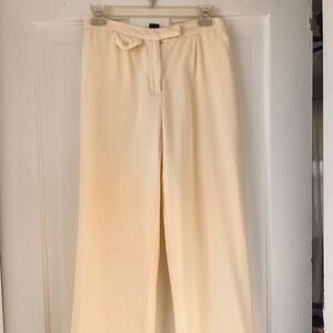 Cream Trousers with Silk Lining | Lauren Ralph Lauren